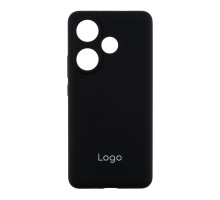 Чохол Liquid Silicone (AA) для Xiaomi Poco F6 / Turbo 3 18.Black ma37476_3612012 2020000465447