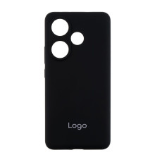 Чохол Liquid Silicone (AA) для Xiaomi Poco F6 / Turbo 3 Колір 18.Black 2020000465447