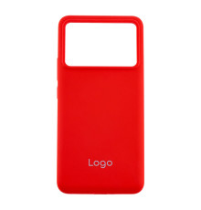 Чохол Liquid Silicone (AA) для Xiaomi Poco F6 Pro Колір 14.Red 2020000460725 ma37477_3612018