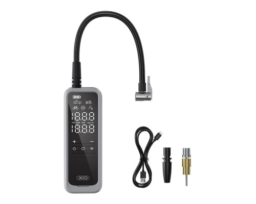 Автомобільний компресор XO CZ018 5000mAh Колір Чорний 6920680858163 ma36596_3869870
