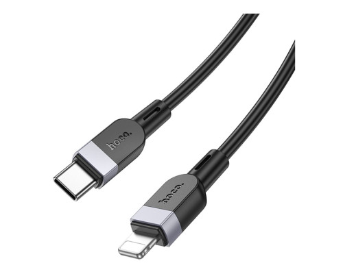 Кабель Hoco X109 Silicone Type-C to Lightning PD27W Колір Чорний 6942007636186 ma35917_3605820