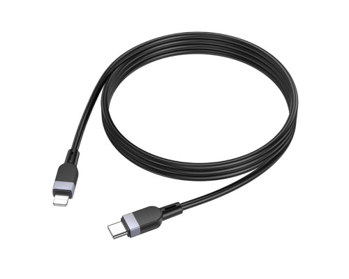 Кабель Hoco X109 Silicone Type-C to Lightning PD27W Колір Чорний 6942007636186 ma35917_3605820