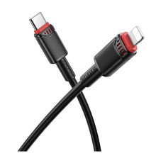 Кабель USB Borofone BX110 Type-C to Lightning PD27W Колір Чорний 6941991120688 ma37237_3611050