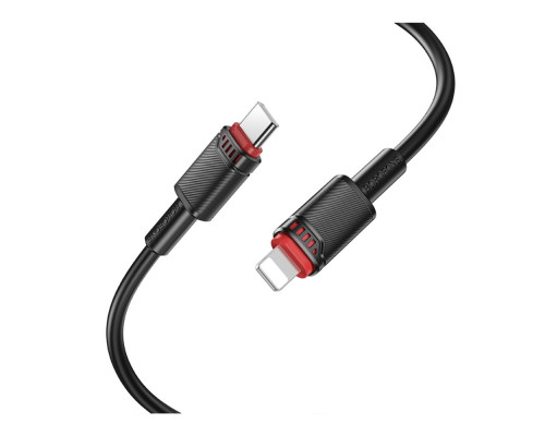 Кабель USB Borofone BX110 Type-C to Lightning PD27W Колір Чорний 6941991120688 ma37237_3611050