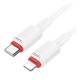 Кабель USB Borofone BX110 Type-C to Lightning PD27W Колір Чорний 6941991120688 ma37237_3611050
