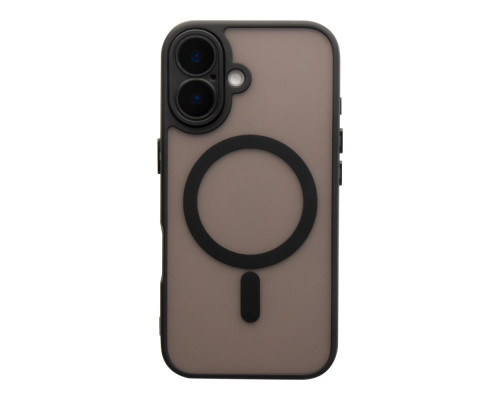 Чохол TPU+PC Magnetic Matte Camera Lens with Magsafe для iPhone 16 Колір Purple 2020000470502 ma36192_3606956