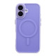 Чохол TPU+PC Magnetic Matte Camera Lens with Magsafe для iPhone 16 Колір Purple 2020000470502 ma36192_3606956