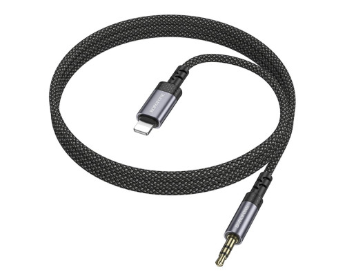 Кабель Aux Borofone BL24 Lightning Колір Сiрий 6941991118975 ma36880_3609466