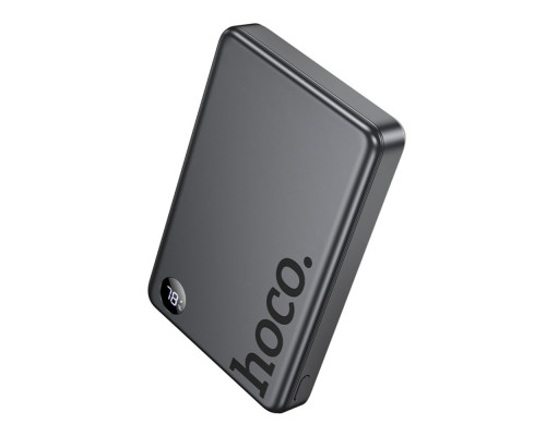 Універсальна Мобільна Батарея Power Bank Hoco Q34 Clever PD20W magnetic with digital display 10000mAh Колір Сірий 6942007644068 ma36611_3608704
