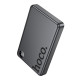 Універсальна Мобільна Батарея Power Bank Hoco Q34 Clever PD20W magnetic with digital display 10000mAh Колір Сірий 6942007644068 ma36611_3608704