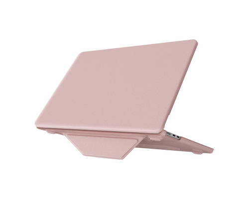 Накладка PC+PU AMO-PU for MacBook Pro 16' 2024/2023/2021 （A2485/A2780/A2991） Колір Gold 2020000472223 ma36662_3608842