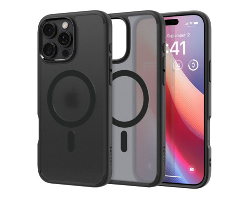 Чохол TPU+PC Spigen Ultra Hybrid with Magsafe для iPhone 16 Pro Max Колір Black 2020000464037 ma35987_3605941