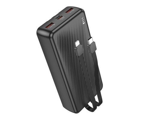 Універсальна Мобільна Батарея Power Bank Borofone BJ57A Graceful 22.5W+PD20W with cable 20000 mAh Колір Чорний 6941991111860 ma36742_3608969