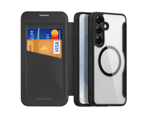 Чохол-книжка Dux Ducis Skin X Pro with MagSafe для Samsung Galaxy S25+ 5G (S936) Колір Black 2020000466215 ma36795_3609218