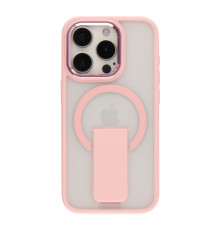Чохол TPU+PC FlexGuard Magnetic Ring Stand для iPhone 15 Pro Колір Pink 2020000466864 ma36755_3609046