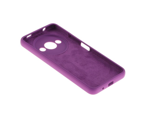 Чохол Liquid Silicone (AA) Full Camera для Xiaomi Redmi A3 М'ята упаковка Колір 15.Dark Grey 2020000483243 ma37874_3664964