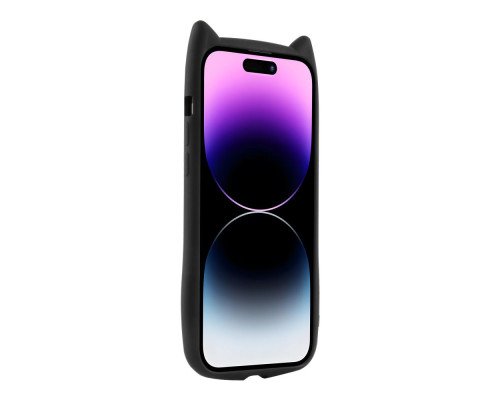 Чохол TPU+PC Cat Ears Case для iPhone 14 Pro Max Колір Black 2020000470724 ma36935_3609557