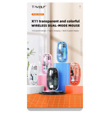 Бездротова Миша TWolf X11 Rechargeable 2.4G + Bluetooth Колір Чорний 6971252211626 ma38056_3667390