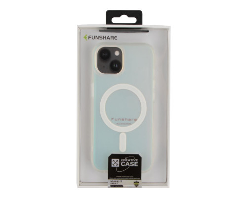 Чохол TPU+PC IMD Gradient with MagSafe для iPhone 15 Колір Transparent 2020000476115 ma37558_3663187