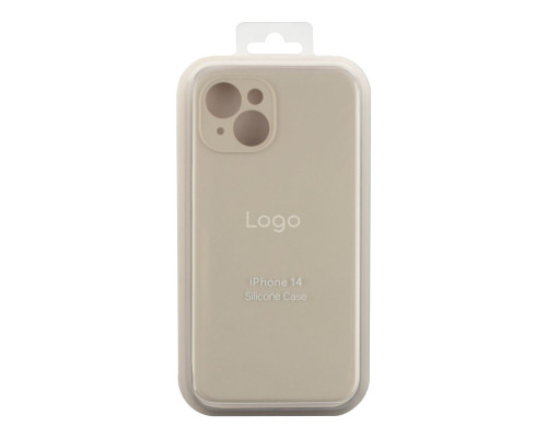 Чохол Silicone Case Full Size with Frame для iPhone 14 Колір 72.Kumquat 2020000482208 ma31935_3748606