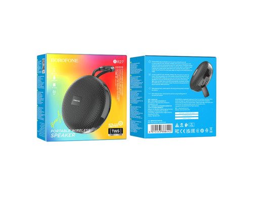 Колонка Borofone BR27 Колір Чорний 6974443388442 ma37657_3663772