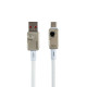 Кабель USB Remax C33 Type-C 6A 66W 1.2M Колір Білий 6954851247593 ma37767_3664731