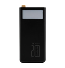 Універсальна Мобільна Батарея Power Bank Ridea RP-D20L+ Phoenix20+ PD/QC 3.0 20W digital display + lamp 20000 mAh Колір Чорний 6902014450458 ma33340_3868686