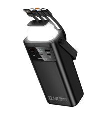 Універсальна Мобільна Батарея Power Bank Borofone BJ65 High 22.5W+PD20W+four-cables 30000mAh Колір Чорний 6941991122033 ma37800_3664794