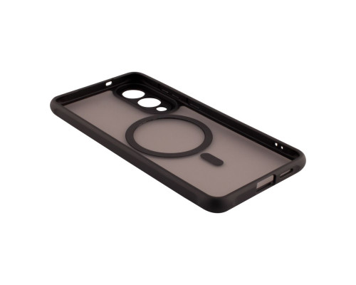 Чохол TPU+PC Anti Drop Full Camera with MagSafe для Samsung Galaxy S25 Edge 5G (S937) Колір Black 2020000495284 ma38449_3748644