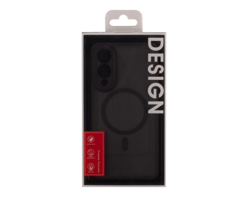 Чохол TPU+PC Anti Drop Full Camera with MagSafe для Samsung Galaxy S25 Edge 5G (S937) Колір Black 2020000495284 ma38449_3748644