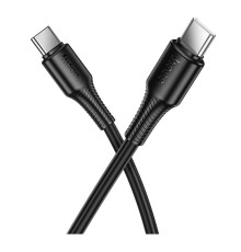 Кабель USB Hoco X120 Type-C to Type-C 60W Колір Чорний 6942007658928 ma38235_3667930