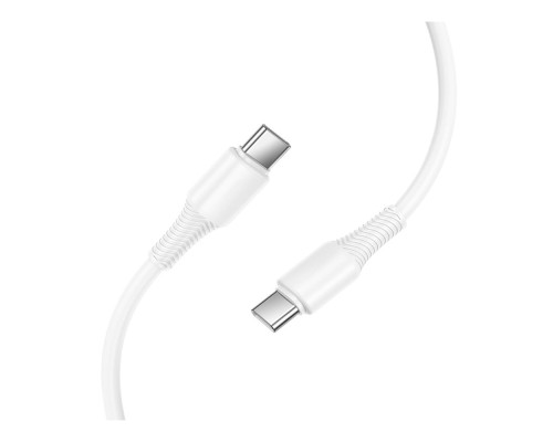 Кабель USB Hoco X120 Type-C to Type-C 60W Колір Чорний 6942007658928 ma38235_3667930