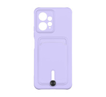 Чохол TPU Colorfull Pocket Card для Xiaomi Redmi Note 12 4G Колір 39.Elegant purple 2020000357322