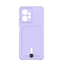 Чохол TPU Colorfull Pocket Card для Xiaomi Redmi Note 12 4G Колір 39.Elegant purple 2020000357322