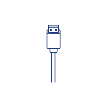 Перехідник Hoco UA17 Type-C male to USB female USB3.0 Колір Чорний 6931474762016