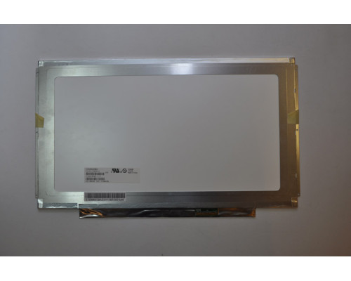 Матриця 13.3 CLAA133WA01A (1366*768, 40pin, LED, SLIM (горизонтальні планки), глянцева, роз'єм праворуч знизу) для ноутбука (renew) NBB-32460