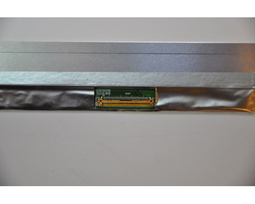 Матриця 13.3 CLAA133WA01A (1366*768, 40pin, LED, SLIM (горизонтальні планки), глянцева, роз'єм праворуч знизу) для ноутбука (renew) NBB-32460