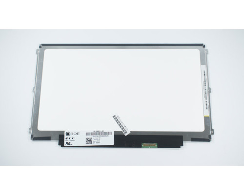 Матриця 12.5 HB125WX1-201 (1366*768, 30pin(eDP), LED, SLIM (горизонтальні вушки), матова, роз'єм праворуч знизу) для ноутбука (renew) NBB-68349