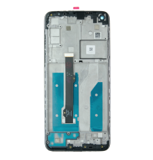 Дисплей Motorola XT2045 Moto G8 з сенсором та рамкою black PLS-00-00105067