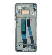 Дисплей Xiaomi Mi 11 Lite з сенсором та рамкою silver (Original China) (ver. Huaxin) PLS-00-00080385