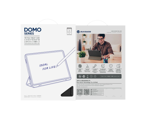 Чохол-книжка Dux Ducis Domo Lenovo TB-351 Tab Plus 11.5 blue PLS-00-00138402