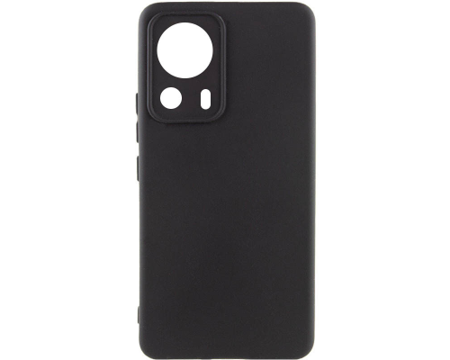Чохол Silicone Cover Full Camera Xiaomi 13 Lite black PLS-00-00106251