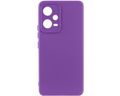 Чохол Silicone Cover Full Camera Xiaomi Poco X5 5G purple PLS-00-00106241