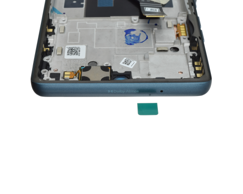 Дисплей Motorola XT2429 Moto Edge 50 Fusion з сенсором та рамкою forest blue (Original) PLS-00-00130197