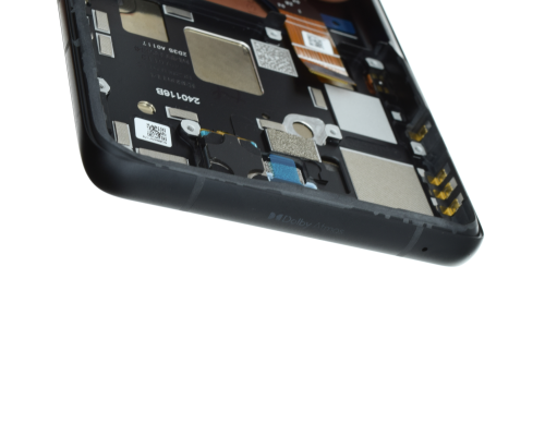 Дисплей Motorola XT2403 Moto Edge 50 Pro з сенсором та рамкою black (Original) PLS-00-00122929