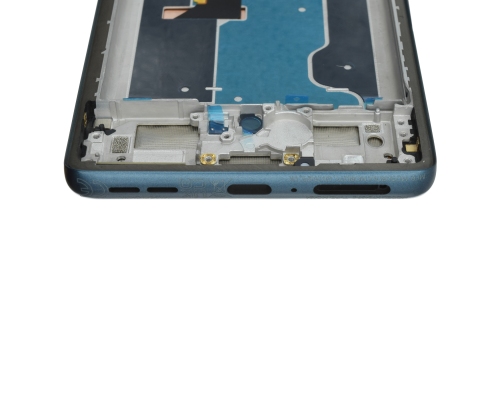 Дисплей Motorola XT2429 Moto Edge 50 Fusion з сенсором та рамкою forest blue (Original) PLS-00-00130197