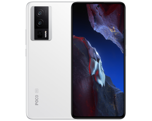 Дисплей Xiaomi Poco F5 Pro з сенсором та рамкою white (Original) PLS-00-00126488