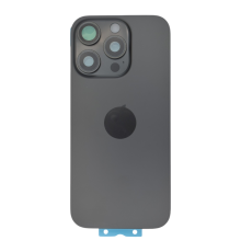 Задня кришка iPhone 16 Pro зі склом камери black (Original China) PLS-00-00132948