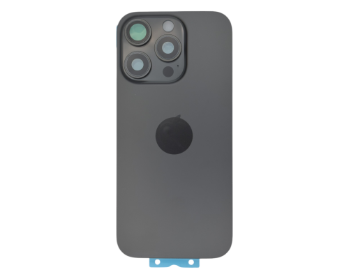 Задня кришка iPhone 16 Pro зі склом камери black (Original China) PLS-00-00132948