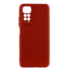 Чохол Silicone Cover Full Camera Xiaomi Redmi Note 11 Pro 4G red PLS-00-00119172